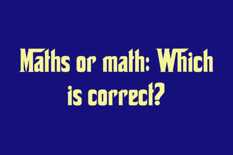 maths-or-math-which-is-correct